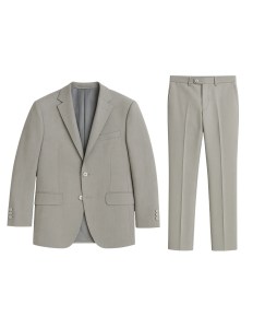 Light Grey Suit Mantoni