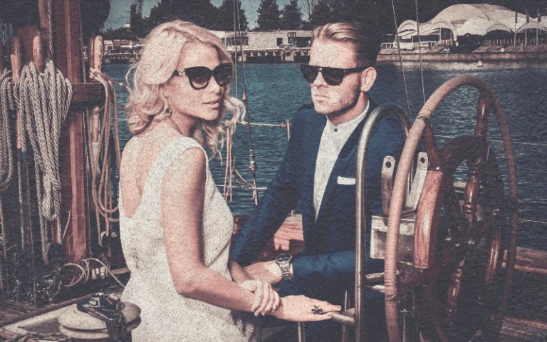 Client wearing a custom-made suit from AlbertGerald custom clothing NJ