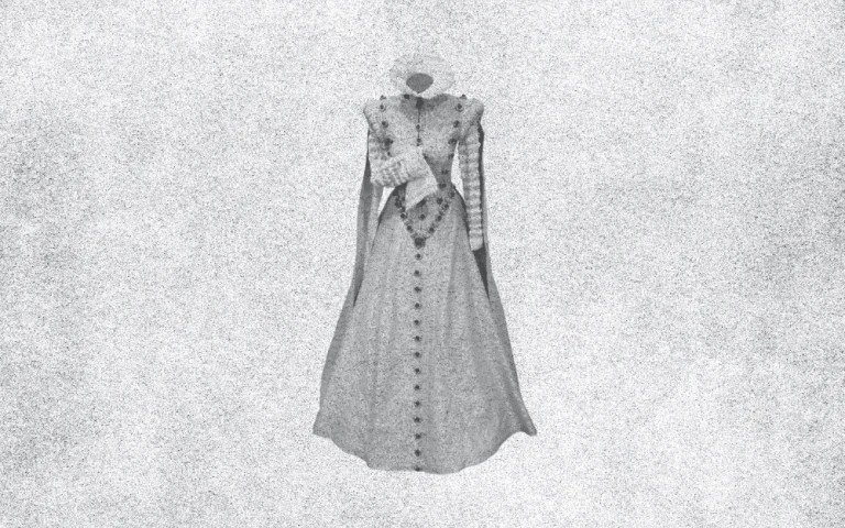 Experienced dress tailor near me adjusting a gown with timeless technique